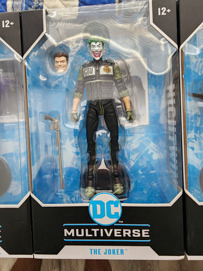 DC UNIVERSE 3 JOKER Action Figure Lot plus Nightwing IN BOX