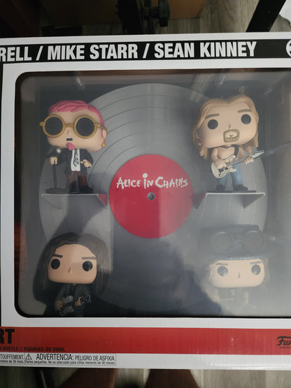 Alice In Chains POPS! Album Cover Set with 4 Figures in box