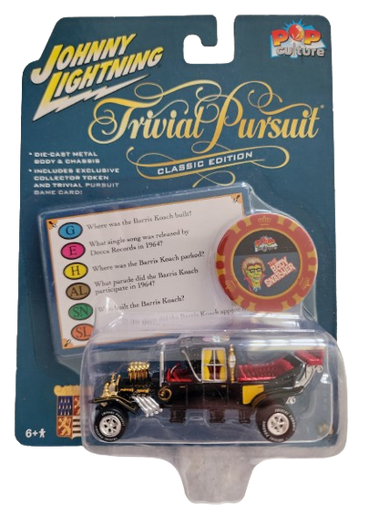 Johnny Lightning Trivia Pursuit Monster's Coach Regular Edition