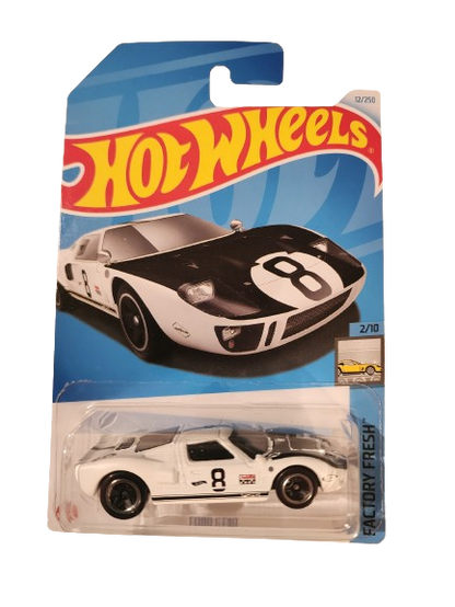 2024 Release Ford GT40 in White Factory Fresh Series MIB