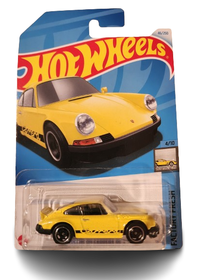 2024 Release Hot Wheels Yellow Porsche 911 Carrera RS MIB