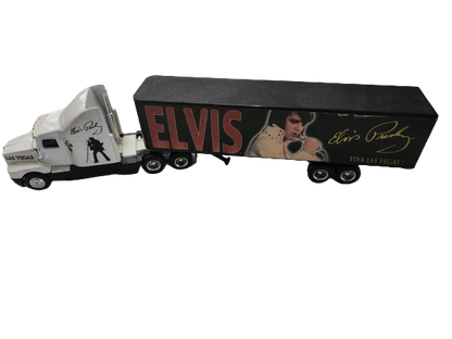 Elvis Presley Kenworth T600 with Trailer near mint and loose.