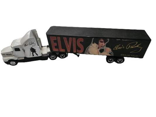 Elvis Presley Kenworth T600 with Trailer near mint and loose.