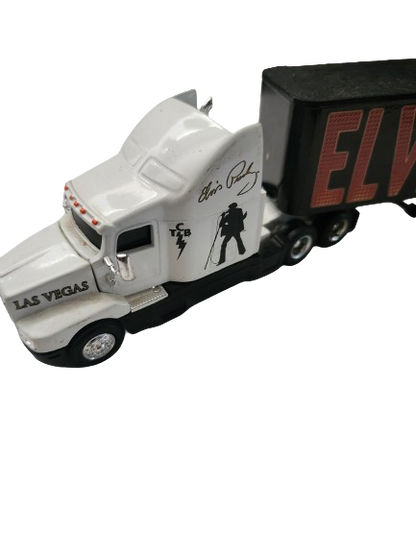 Elvis Presley Kenworth T600 with Trailer near mint and loose.