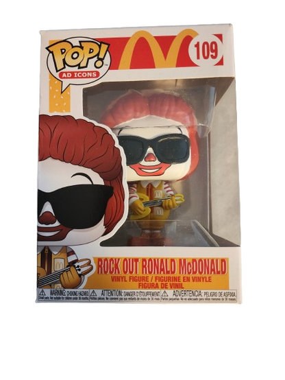 POP! #109 Rock Out Ronald McDonald MIB