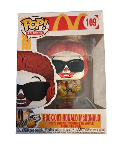 POP! #109 Rock Out Ronald McDonald MIB