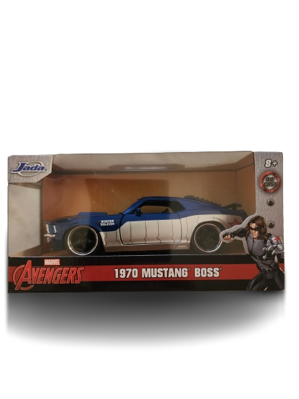 Marvel 1970 Mustang Boss by Jada Toys MIB