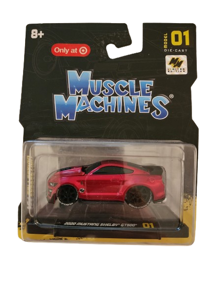 Muscle Machines Target Chase Mustang Shelby GT500 MIB