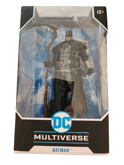McFarlane Toys DC Multiverse Death Metal Batman in box.
