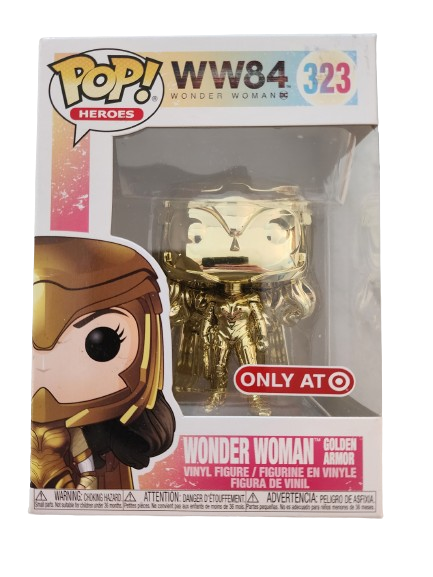 Funko POP! WW84 Wonder Woman #323 Gold Target Chase MIB