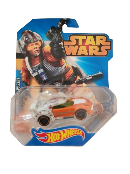 Hot Wheels STAR WARS Luke Skywalker Character Car MIB