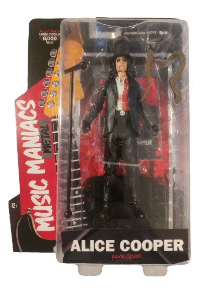 2024 McFarlane Toys Alice Cooper Action Figure MIB LTD 7500 pieces.