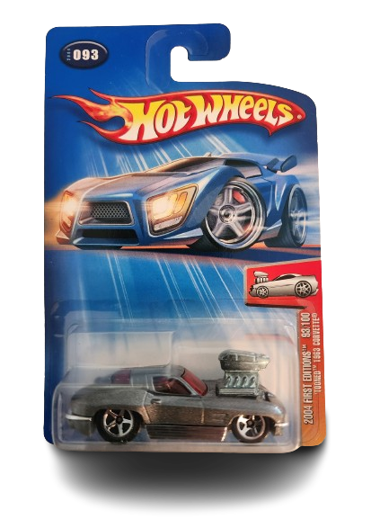 Hot Wheels 2004 First Edition Corvette with blown Engine MIB