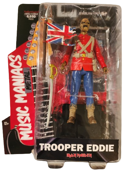 2024 McFarlane Toys Iron Maiden The Trooper action figure MIB