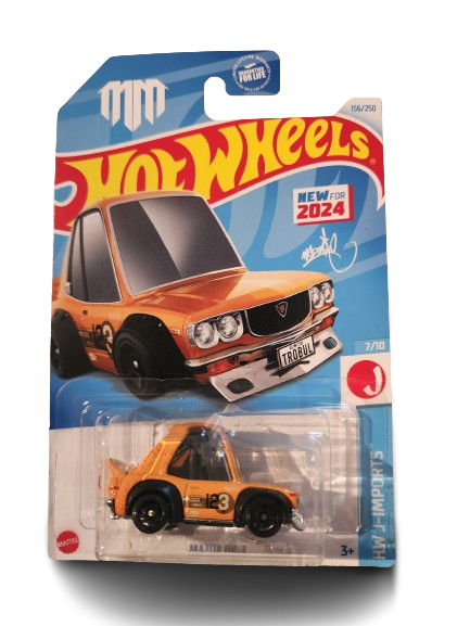 2024 Hot Wheels First Edition Tooned Mazda RX-3 MIB