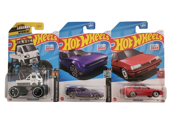 2024 Hot Wheels First Edition Lot of 3 cars MIB