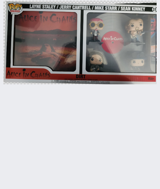 Alice In Chains POPS! Album Cover Set with 4 Figures in box