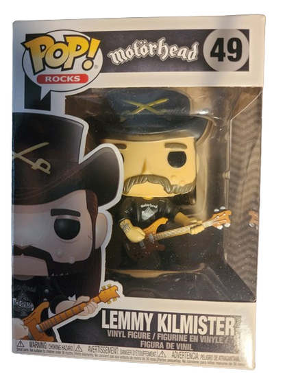 POP! Rocks Lemmy Kilmister Motorhead #49 MIB