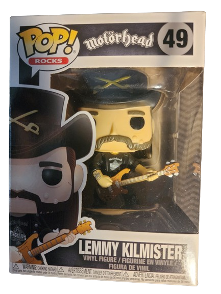 POP! Rocks Lemmy Kilmister Motorhead #49 MIB